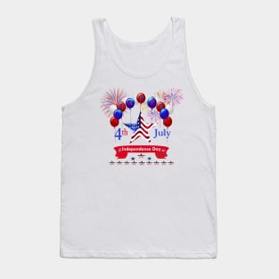 independence Day 4th of July Tank Top